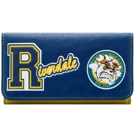 Riverdale High School Est 1941 Archie Purse Tri-Fold Coin Pocket & Card Holder, Blue