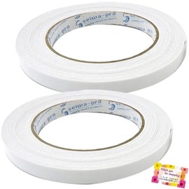 Can be applied to uneven surfaces. Double-sided tape with cushion, Pop, DIY, Stationery, Crafts, Posters, Photos, Signs, 0.4 inches (10 mm) x 0.04 inches (5 mm) x 0.04 inches (1 mm) Thick, Set of 2
