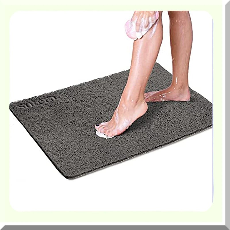 Lunara Nova Slide Guard Bath Mat Non Slip Rubber 23.6