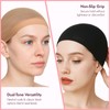 Pack of 12 Hair Net Wig Caps, Stretchy Breathable Wig