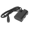 LPE6 Dummy Battery DC Coupler Power Adapter with USB Drive