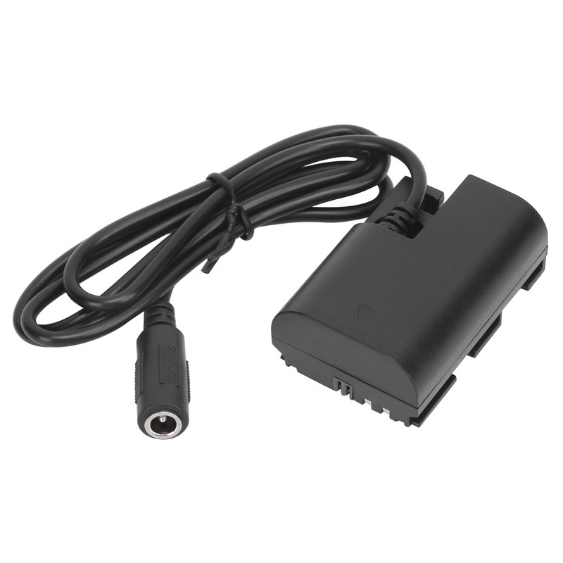 LPE6 Dummy Battery DC Coupler Power Adapter with USB Drive