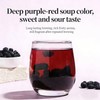 Premium Dried Black Mulberries, 10.58Oz/300g Wild Black Mulberry Fruit with