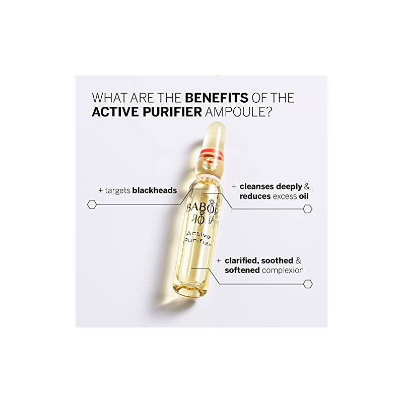 BABOR Ampoule Concentrates, Active Purifiyer, 2.29 oz.
