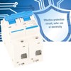 400V 80/100/125A Leakage Protection Switch DZ47‑125 2P​ Current Miniature Circuit