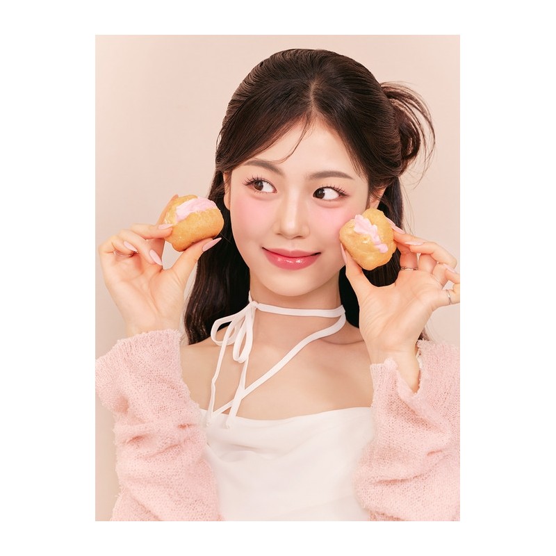 Soft Fitting Cream Blusher (+Heart Finger Puff SET Complimentary) /