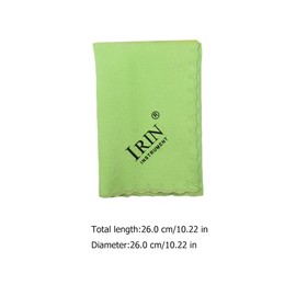 Vaguelly 5Pcs/ Set Musical Instrument Cleaning Cloths Super Soft Polishing Cloth Multifunctional Cleaning Cloth, for Piano Violin Guitar, Random Color