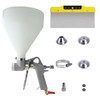 Drywall Texture Sprayer,Air Hopper Spray Gun 1.5 Gallon with 3