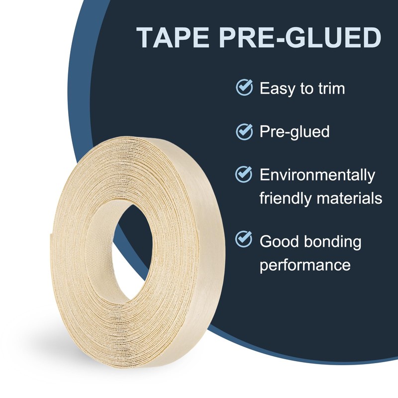 PATIKIL Birch Edge Banding, 1 in x 49.2 ft Wood
