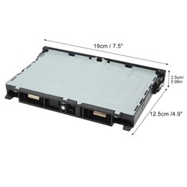 Portavasos para coche, salpicadero frontal negro Soportes para bebidas para automóvil Portavasos para automóvil Caja de almacenamiento Soporte deslizante para botella de agua de