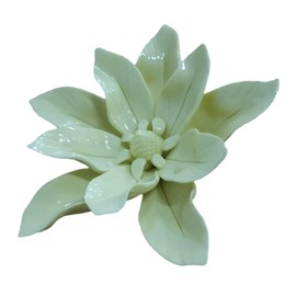 DECHOUS Ceramic Wall Flowers：3D Ceramic Wall Decor Ceramic Hanging Wall Art for Home Room Office Wall Decor Artificial Wall Art Ornament Wall Decor