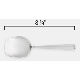 Town Foodservice 22806 Serving Spoon 8 1/4'' (Set of 2)