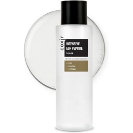 coxir Intensive EGF PEPTIDE Toner [50ml / 5.07 fl.oz.] l Day & Night Daily Toner for Face with EGF(Epidermal Growth Factor), Peptide Filtrate for Dull l Hydrating, Smoothing, Calming, Moisturizing