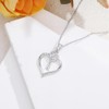 Diamond Letter R Necklace 925 Sterling Silver Lab Grown Diamond