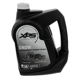 Ski-Doo OEM 1 Gallon XPS 2-Stroke Premium Mineral Oil, 9779120