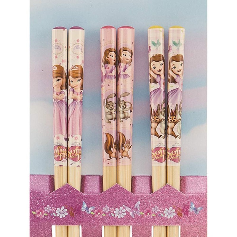 Sofia the First Chopsticks Bamboo Chopsticks Set of 3 [415883]