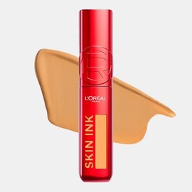 LOral Paris Infallible Skin Ink Base y Corrector 2 en 1, Tono 300, 15 ml  Acabado mate, larga duracin hasta por 48h, resistente a transferencias,...  