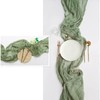Table Runner, 90 x 300 cm, Cheesecloth Table Runner, Long