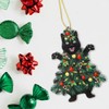 Thyonta Black Cat Christmas Tree Hanging Decoration Pet Dog and