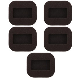 Housoutil 5Pcs Bed Stoppers Furniture Wheel Stoppers Felt Furniture Caster Cups for All Wheels of Furniture Sofa Bed Chairs