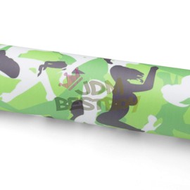 Free Tool Kit Green Camouflage Monring Wood Camo Car Decoration Vinyl Wrap Decal Sticker Self Adhesive Air Release Film Roll - 36"x60" (3FTx5FT)