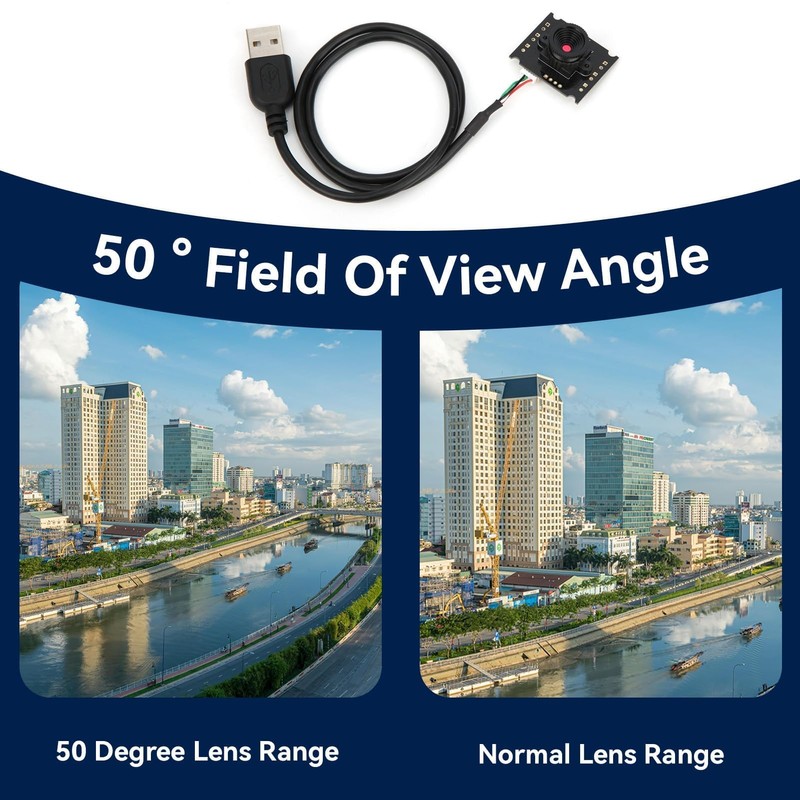 High Frame Webcam, Web Camera Module Support, Camera Module, HBV-W202012HD