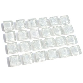 24 Pcs Refrigerator Magnets, Cute Fridge Magnets, Strong Magnets for Fridge, Whiteboard, Kitchen, Office, and School (White)