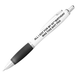 LimaLima 50th Birthday Gift For Men And Women Funny Ballpoint Pen