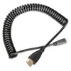 ChenYang Micro HDMI Male to HDMI Male Stretch Spring Cable