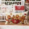Christmas Gingerbread Man Lumbar Decorative Throw Pillow Cover 12 x