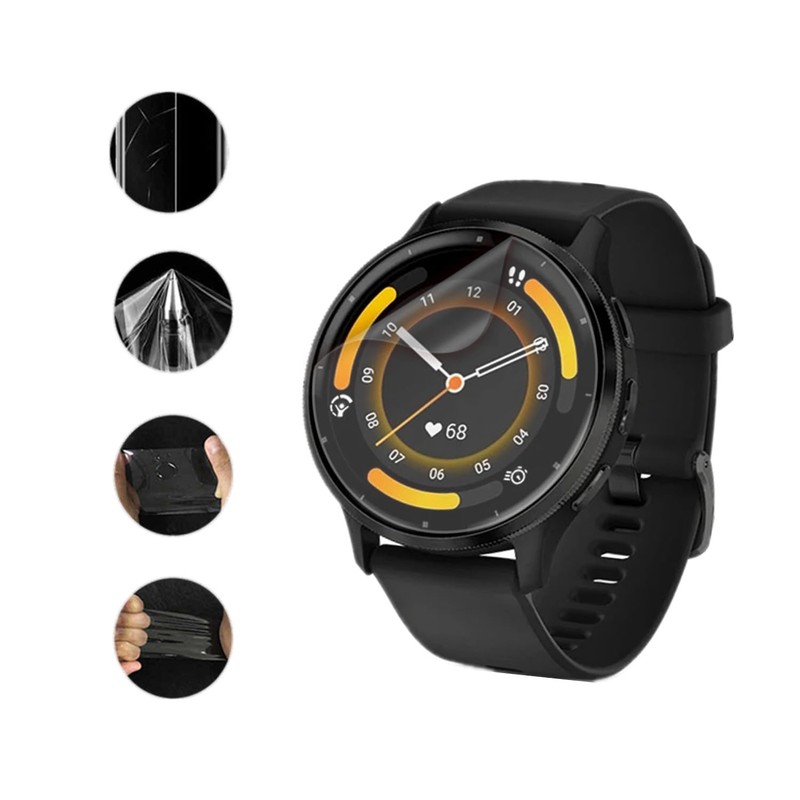 Aemus Compatible for Garmin Venu 3 Screen Protector (4 Pack)