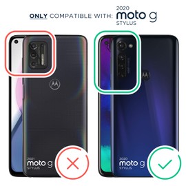 Motorola Moto G Stylus (2020 Version) Screen Protector- Strong Tempered Glass w/Antimicrobial treatment for total screen protection, freshness [NOT for G Stylus 2021]