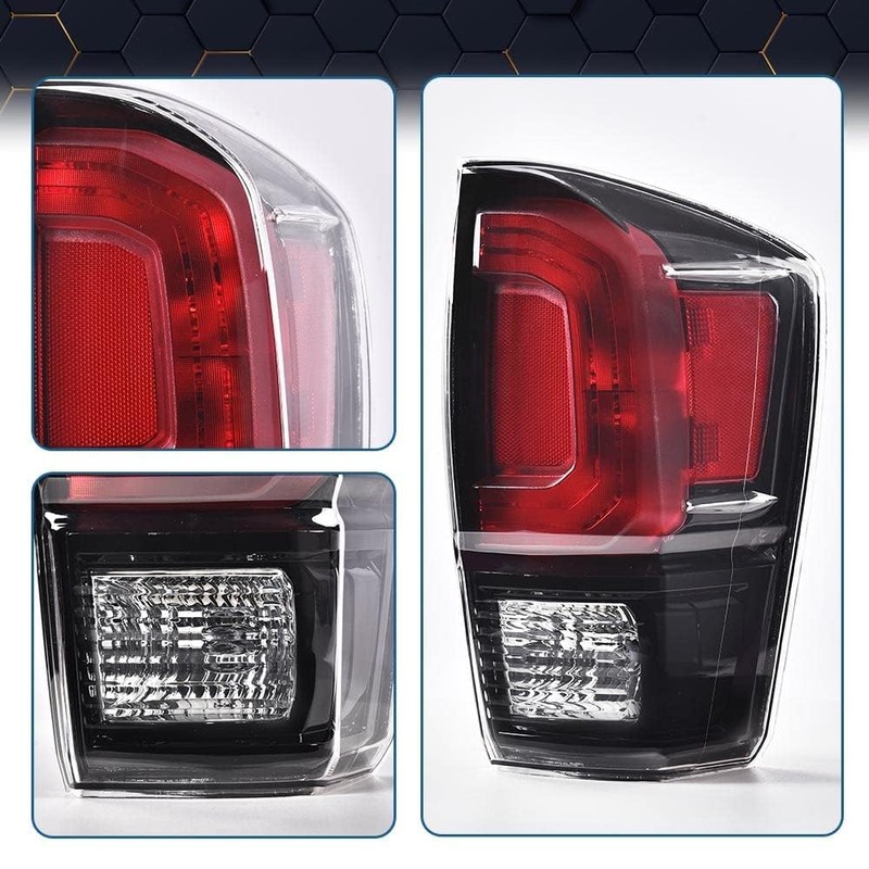 PIT66 Rear Tail Lights Pair Compatible with Toyota Tacoma All