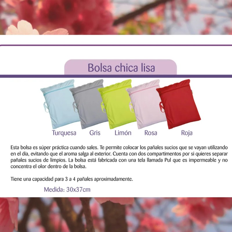 2 Pañal De Natación Unitalla Bolsa Impermeable Lisa