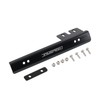 JDMSPEED Black Front Bumper License Plate Mount Bracket Relocator Holder