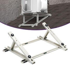 Mxclimate Roof Mounting Air Conditioner Bracket,Rooftop Support Bracket for Out Ductless Mini Split Condenser Heat Pumps & HVAC Systems,Universal,24000 Btu AC Units,Heavy Duty Support up to 330 Lbs