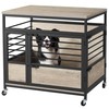DWVO Dog Crate Furniture, 32 Inch Dog Kennel Indoor Furniture
