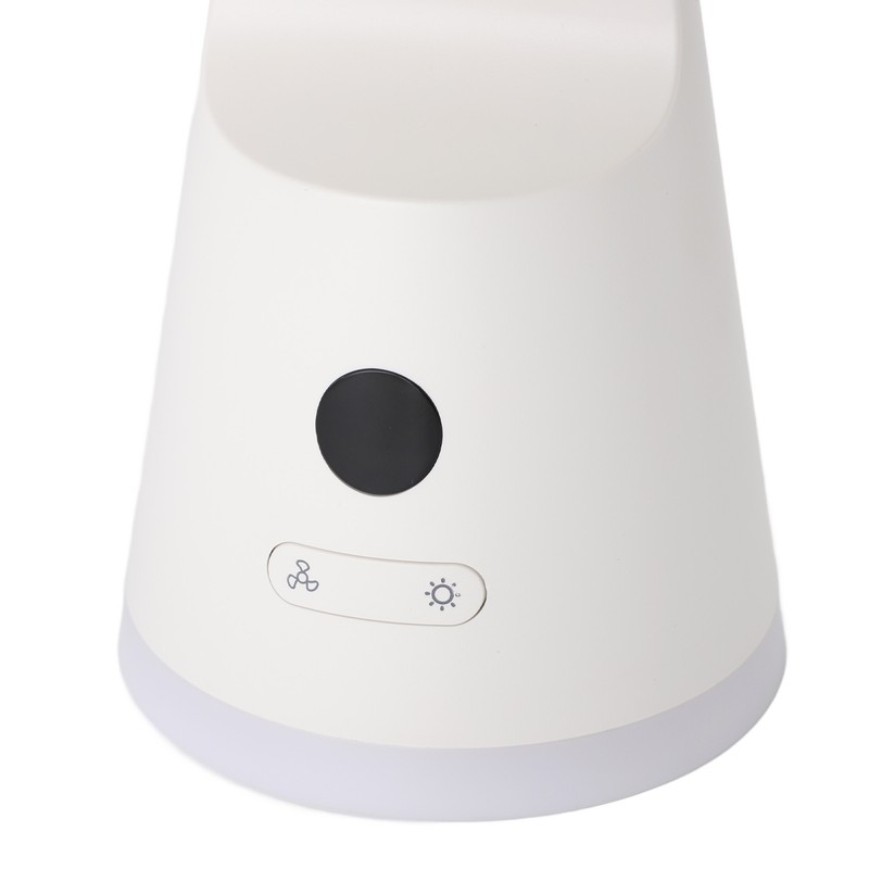 Desktop Fan Portable 5 Speed Power Display Quiet USB Rechargeable