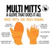 Sprigs Multi Mitt Fingerless Gloves With Adjustable Top & Cell