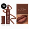 Palladio Tinte labial, fórmula impermeable hidratante, cacao