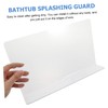SHOWERORO Bathtub Stoppers Sink Water Splashing Guard for Bathroom Easy