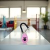 Cauaoa 1pc Pink Clicker Easy to Use with Button Dog