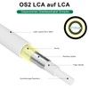 8ternityFiber Armoured Fibre Optic Cable LC to LC 15M/49FT, Armoured