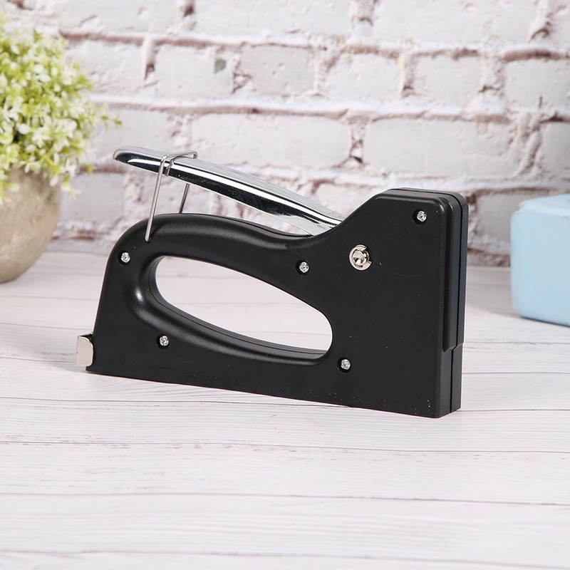 Manual Staple Nail Gun ABS Plastic Shell for Wooden Picture