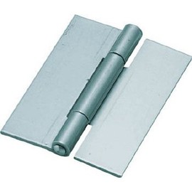 TRUSCO(トラスコ) スチール製厚口溶接蝶番 全長51mm (10個入) 880W-51N