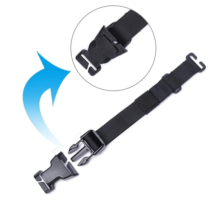 AZB 6 correas tácticas para mochila Molle, sistema de niveles,