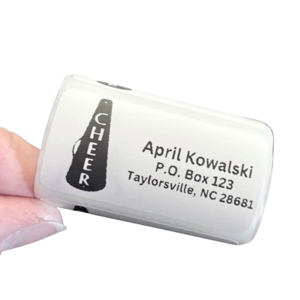 Custom Stickers, Cheer Horn Return Address Labels, Address Stickers, Several