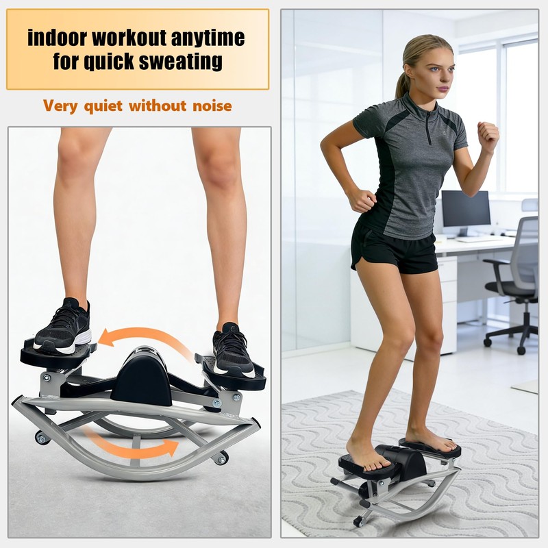 Rock Stepper Side to Side,Rock Stepper,Rock Stepper Machine for Exercise