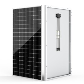 HQST 200 Watt Solar Panel, 9BB Monocrystalline Solar Panels with 25% Efficiency, Grade A+ Cells, IP65 Rating for RV, Camper Van, Trailer, Marine, Home Rooftop, Off Grid