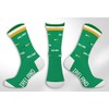 Country-Themed Socks, Large, Shoe Size 7-11 (Ireland Flag)